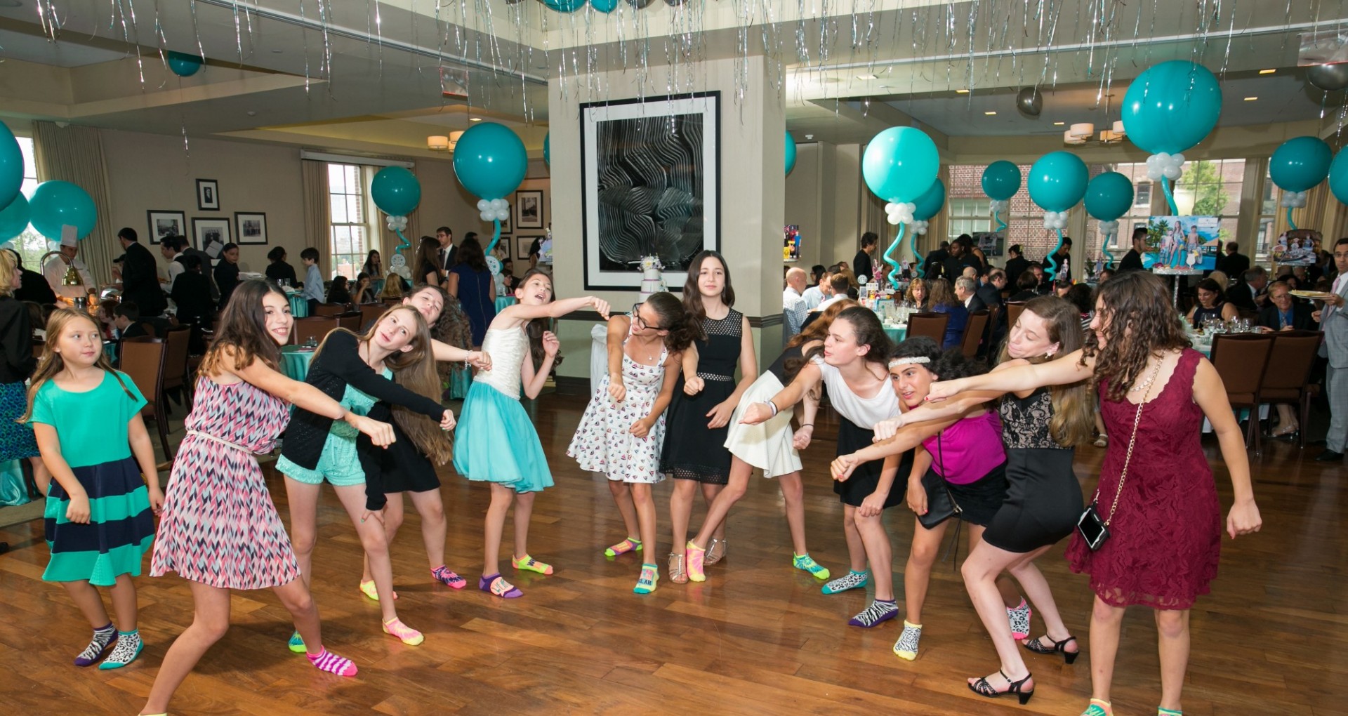 Host a party that friends and family will remember for years to come. Children dance