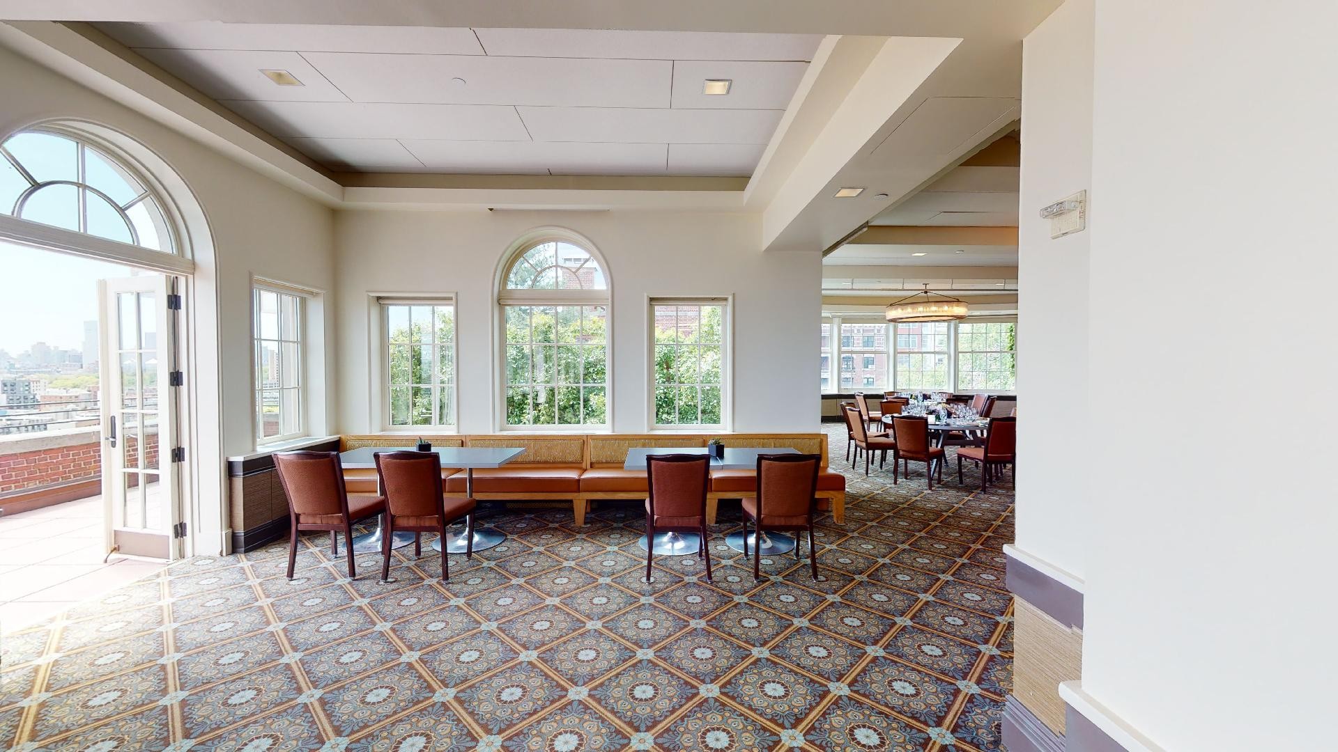 faculty house skyline dining room