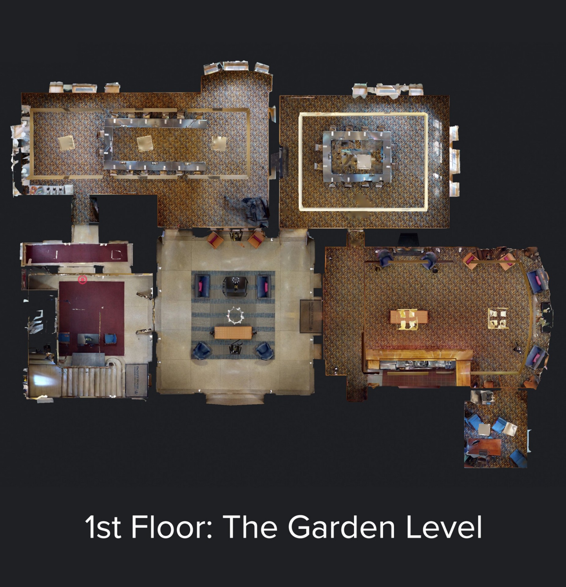 Garden Level Floor Diagram