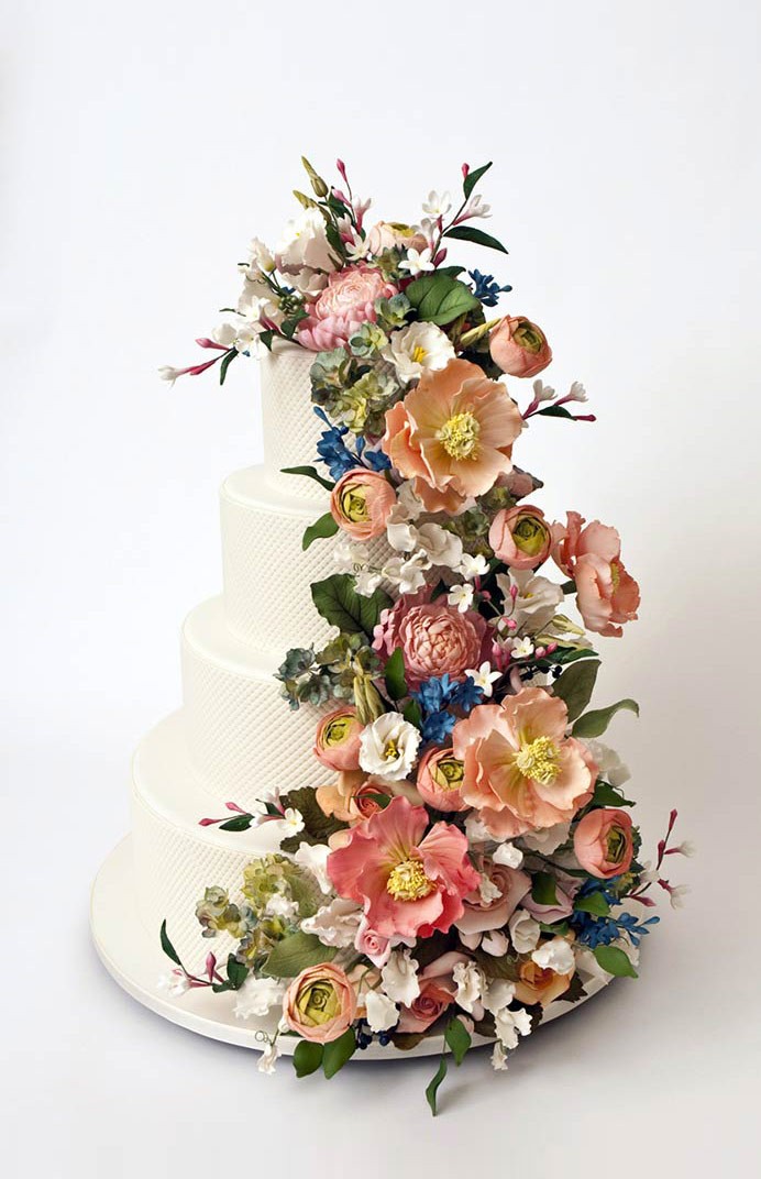 A wedding cake by Ron Ben-Israel.