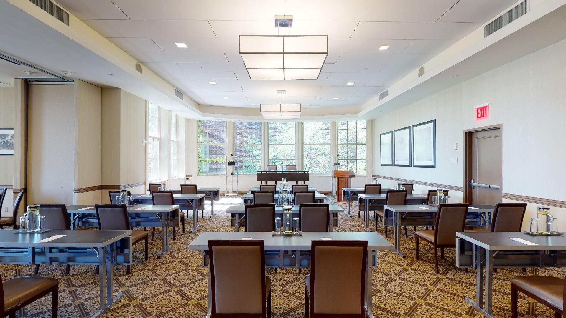 School house layout in Seminar Room 1