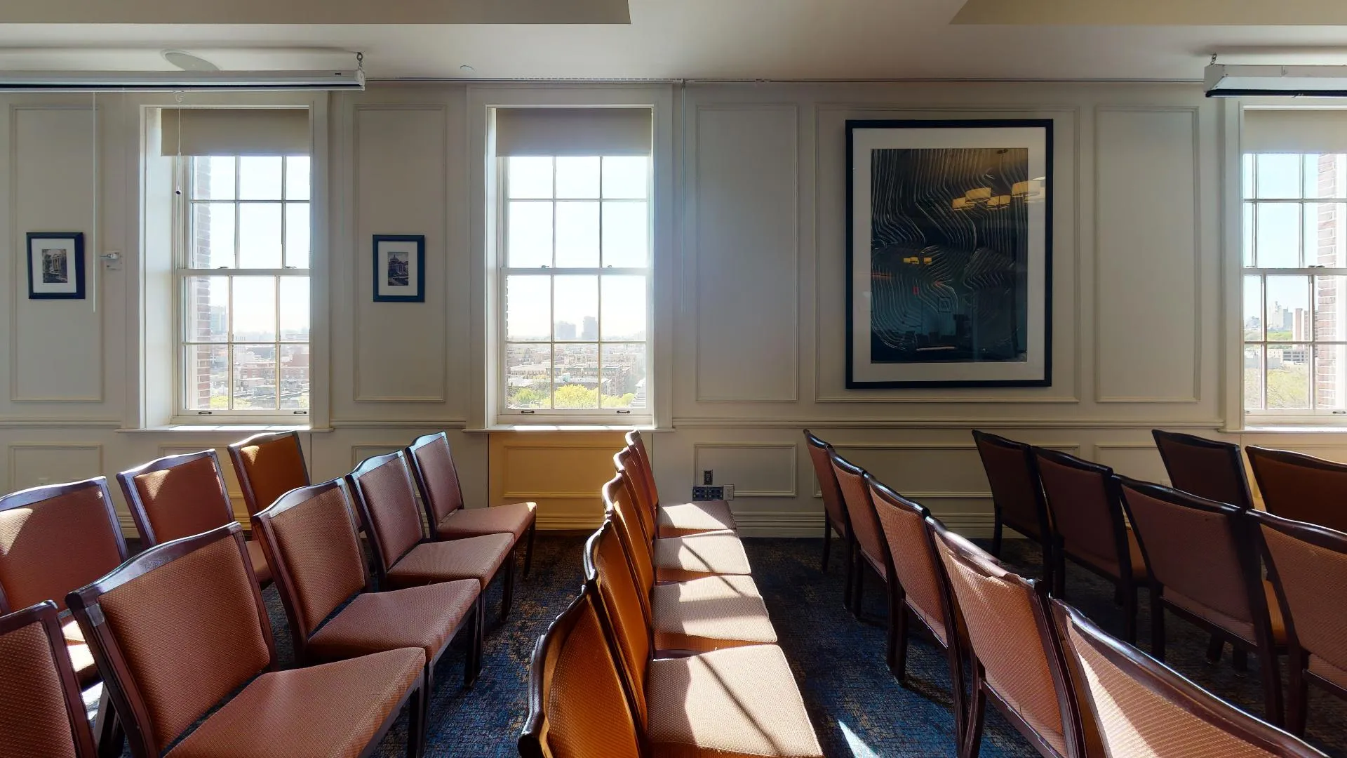 Presidential 2 set with theater seating