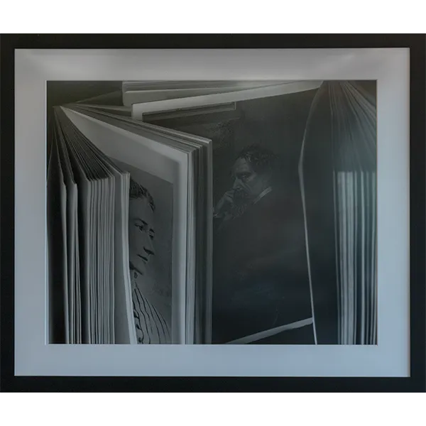 Two Open Books: Ellen Ternan and Charles Dickens by Abelardo Morell